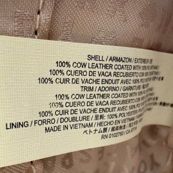 Kate Spade Saffiano Leather Laurel Way Greer Crossbody Bag Ivory/Black - Picture 11 of 11